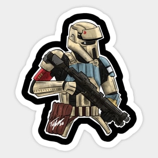 Shore Trooper Sticker